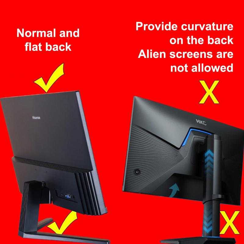 Headphone Holder Pc Monitor Hanger Wall Hook Monitor Earphone Stand Universal Headset Hanging Hook Durable Headphone Bracket