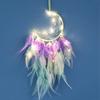 Creative Home Decorations Dream Catcher Handmade Feather Wind Chime Bedroom Wall Hanging Ornaments Birthday Valentine's Day Gift