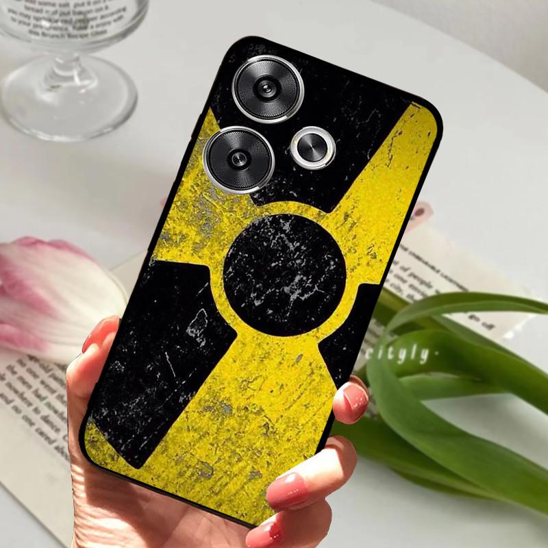 For POCO F6 Pro 5G Case POCOF6 Shockproof Soft TPU Silicone Phone Cover For Xiaomi POCO F6 Pro Capa F 6 Cartoon Matte Bumper