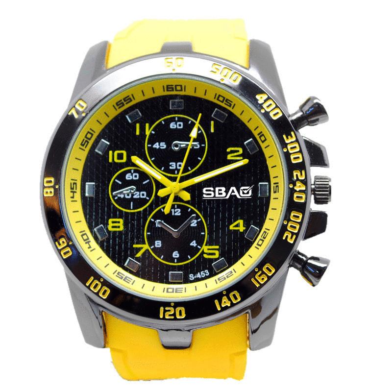 PDTO New Men Luxury Stainless Steel Sport Analog Quartz Modern Fashion Wrist Watch