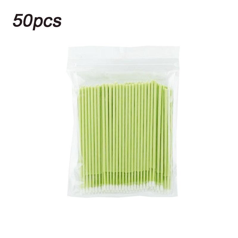 New 50/100pcs Eyelash Brushes Eyelash Extensions Spoolie Brush Eyebrow Comb Microbrush for Eyelashes HZS25