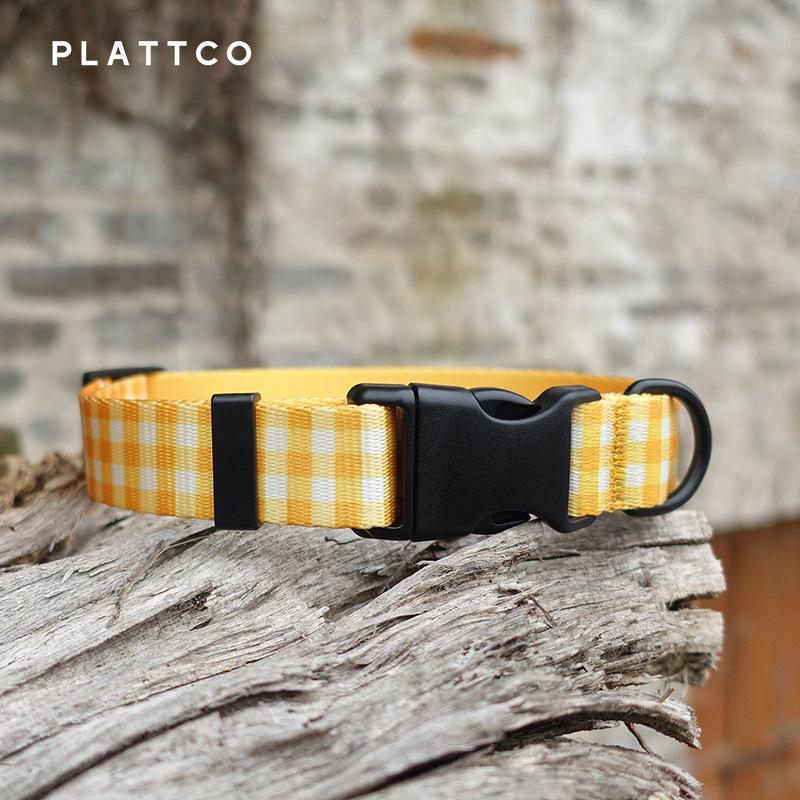 PLATTCO Printed Soft Faux Nylon Pet Collar PDC307 S 2.0cm (31-41cm)