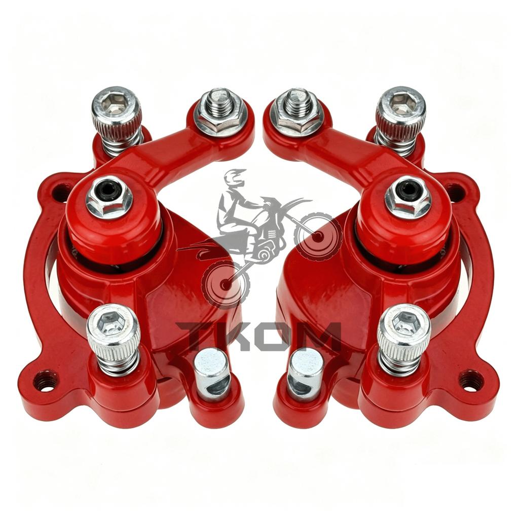 1PCS Universal Disc Brake Caliper with Pads For 43cc 47cc 49cc Mini Motorcycle Kids ATV Quad Dirt Pocket Bike Scooter Parts
