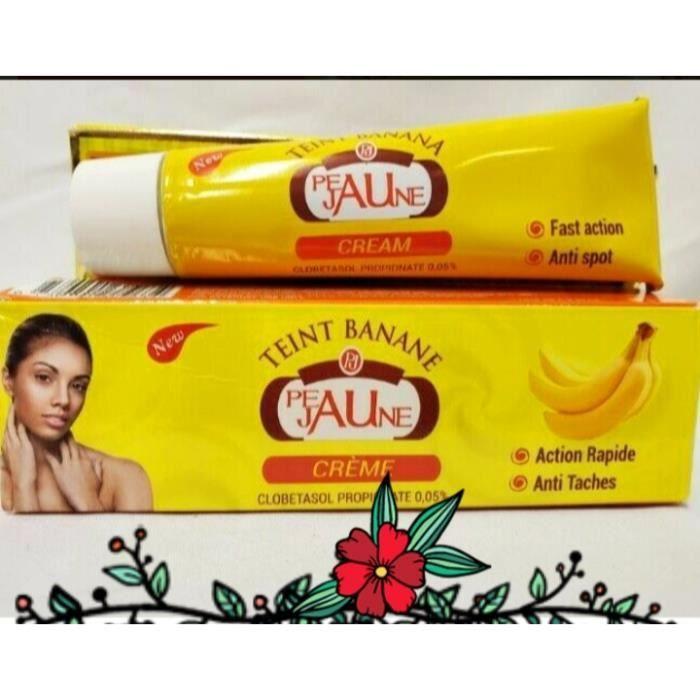 PEAU JAUNE TUBE TEINT BANANE Unifie Le Teint, Corrige Les Imperfections De La Peau.