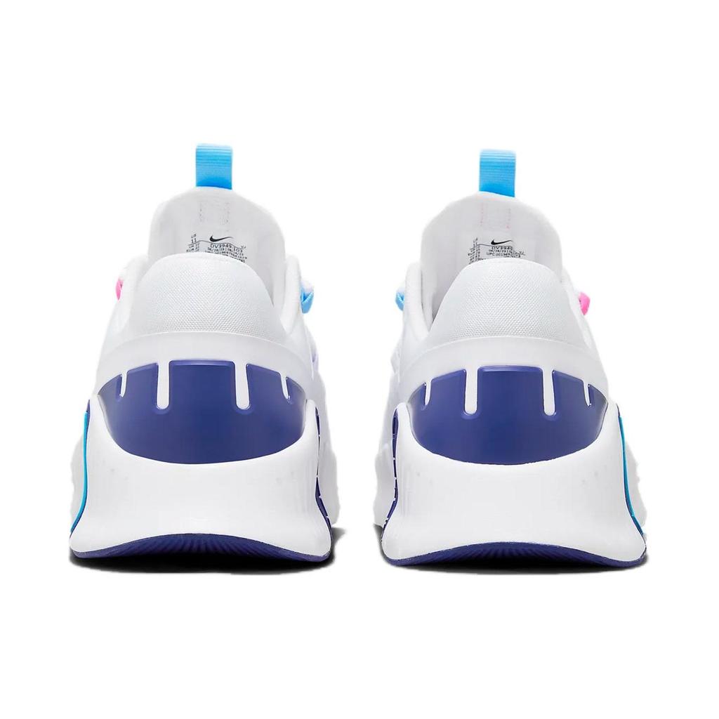 Nike Scarpe da Ginnastica Uomo Free Metcon 5 Bianco Blu Acquario Rosa Intenso Blu Reale Profondo DV3949-103