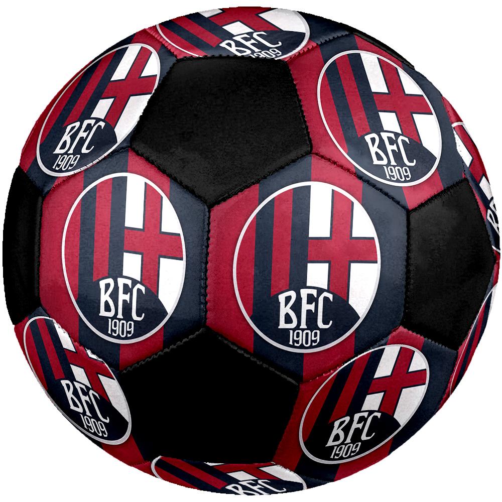 SIZE 5 Bologna FC Soccer Ball Colorful All Ages Machine Stitched PVC Competition Ready Durable High-Bounce