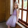 Kinder-Prinzessinnen-Ballkleid: Sommer-Mädchen-Trägertop Tüllkleid