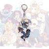 Undertale Schlüsselanhänger Anime Schlüsselring Männer Frauen Acryl Auto Cosplay Handy Tasche Anhänger Anhänger Party Kinder Geschenk Schmuck Spielzeug