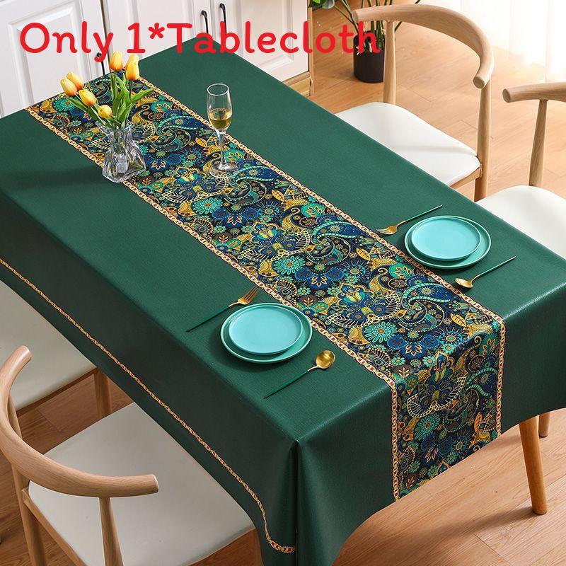 Tovaglia Impermeabile e Oilproof in PVC Stile Nordico per Sala da Pranzo e Decorazione della Casa