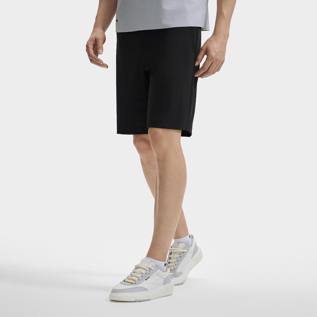 New FILA Casual Shorts Men's Jet Black F11M432802FBK