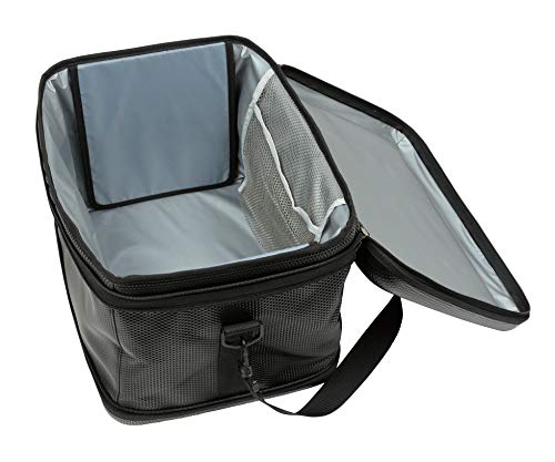 Captain Stag Super Cold Cooler Bag (UE-609), Black, 12L Capacity, Foldable for Storage