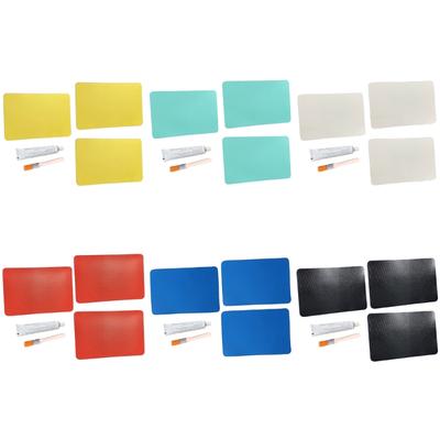 6Pcs Inflatable Repair Patches PVC Repair Patches Inflatable Raft Boats Canoes Kayak Repair Patches for Inflatable Kayak