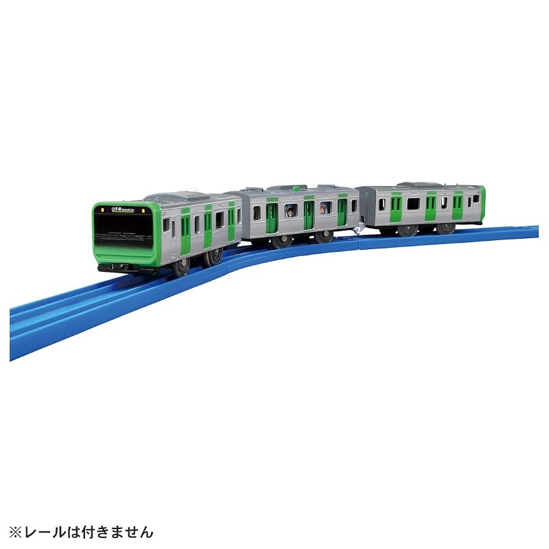 TAKARA TOMY "Plarail S-32 Door Opening E235 Series Yamanote Line" Train Toy for ages 3 and up. Meets toy safety standards and is ST mark certified.