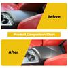 SHINEKA ABS Carbon Fiber Armrest Box Panel Decoration Cover for Dodge Challenger 2015 Up Car Interior Accessories