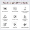 Electric Hand Massager Air Bag 3 Modes Hot Compress Kneading Hand Massage Machine Promote Finger Blood Circulation Relax Hands