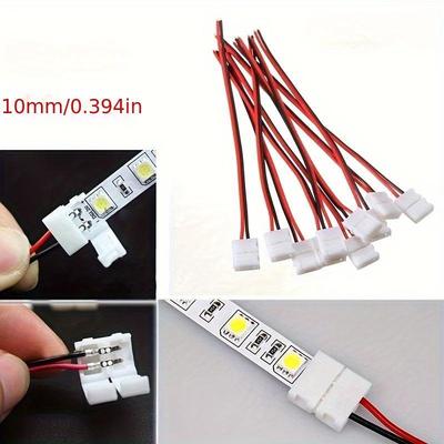 1Pcs Cable 2 Pin LED Strip Connector 3528/5050 Single Color Adapter