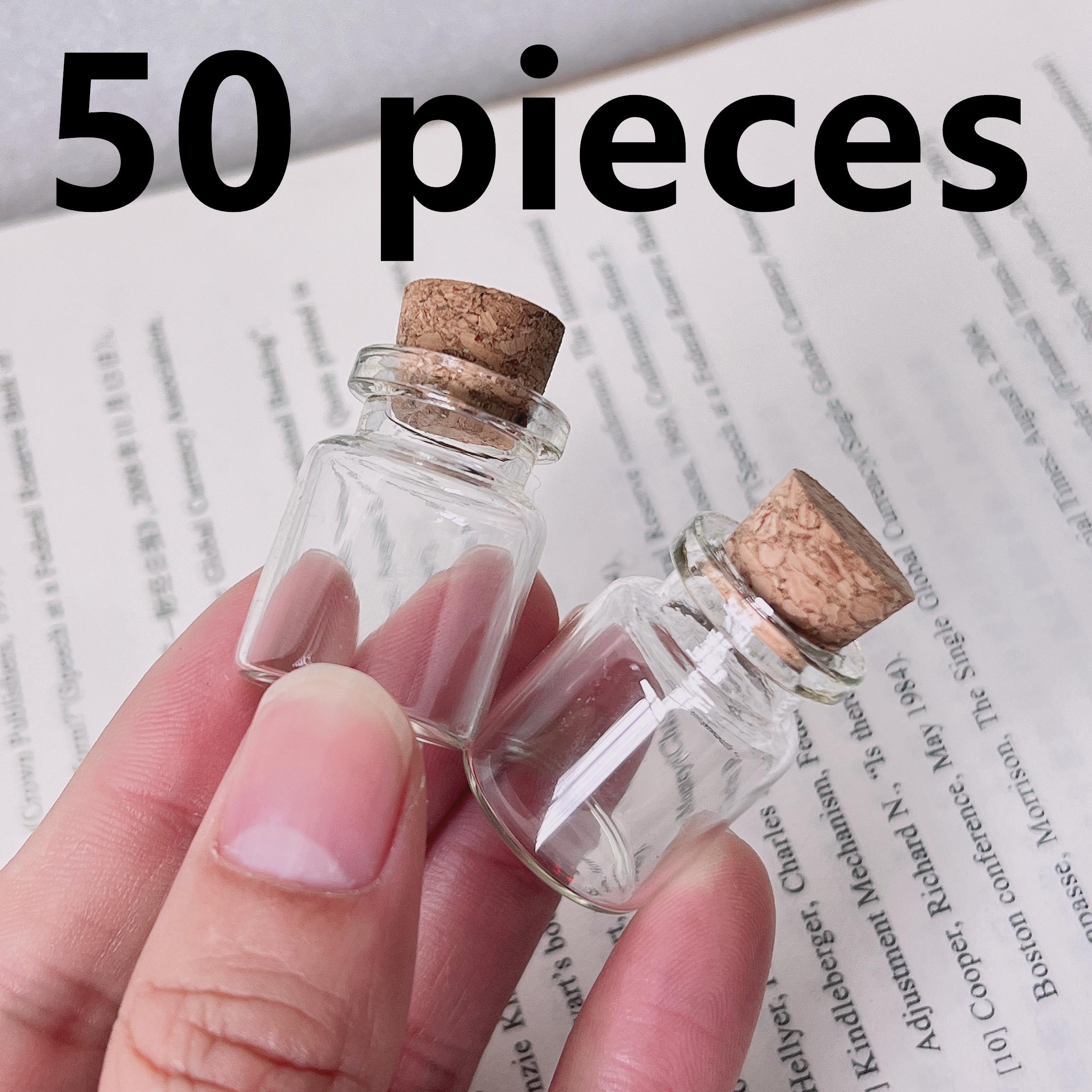 

50/100 Pcs 5ml DIY Decor Glass Bottle 22×30mm Mini Cute Glass Jars Home DECORATIVE Tiny Glass Vial Test Tube ing gift