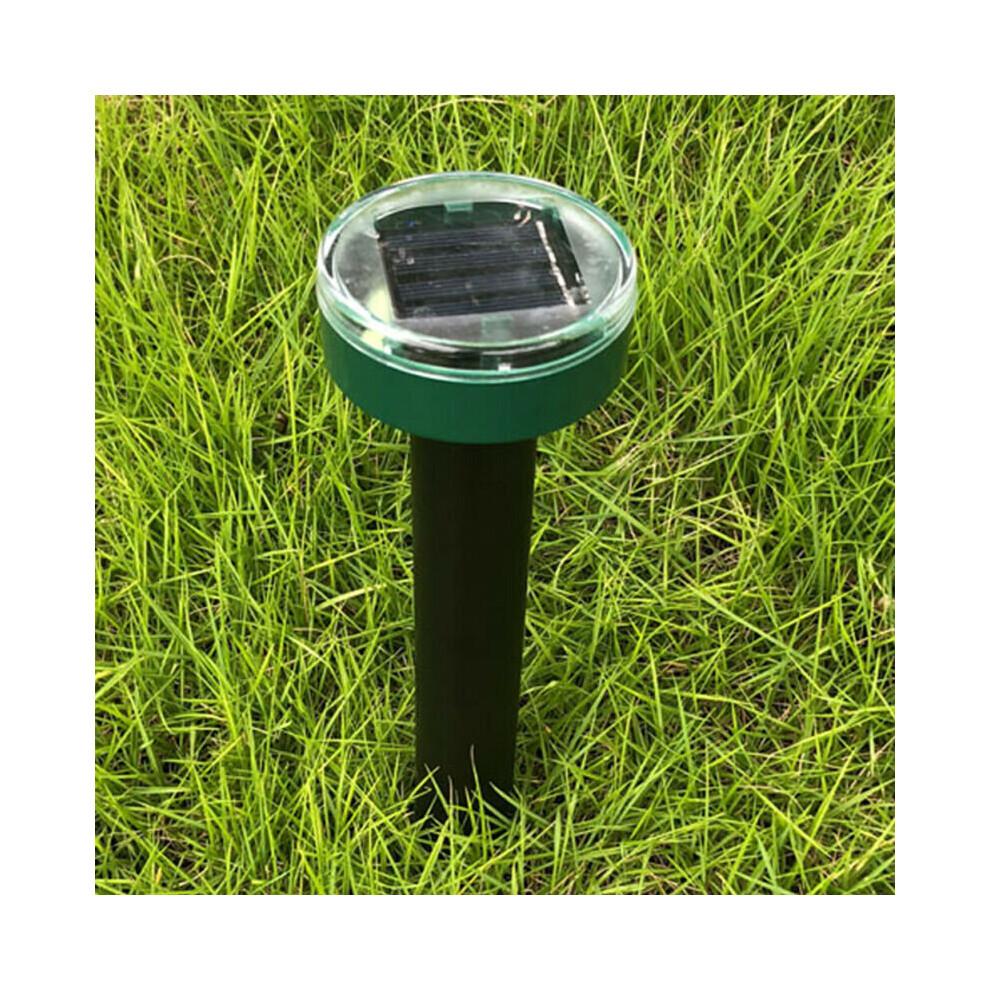 Solar Powered Ground Rodent Mole Mice Mouse Ultrasonic Rat Repeller