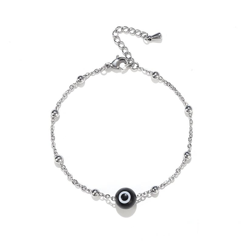 Kwaliteit Sieraden Klassiek Vrouwen Cadeau Waterdicht Duurzaam Niet-vervagend Metaal Roestvrij Staal Dubbele Rij Kralenketting Prachtige Armbanden
