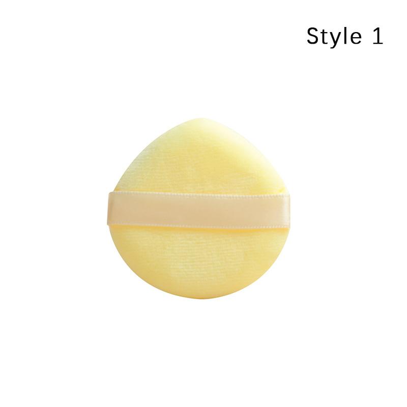 1Pcs Professional Round Shape Portable Facial Powder Foundation Puff Soft Cosmetic Puff Makeup Foundation Sponge Beauty Tool
