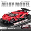 Apollo Supercar Ie Alloy Model With Sound Light And Opening Doors For Kids Gift