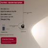 Elegant Art Glass Pendant Light for Bedroom and Bar