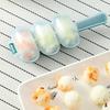 Sushi Rice Ball Mold Non-Stick Spherical Onigiri Mold Meatball Maker Easy Sushi Making Kit for Family Cooking