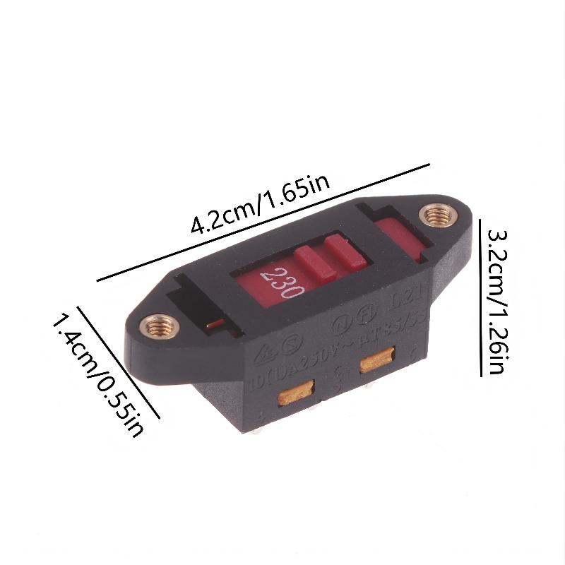 

Hot Sale 2Pcs 115V To 230V Power Conversion Switch SL14 Toggle Switch 6-pin Voltage Transfer Switches