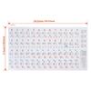 Piano Stickers for 88/61/54/49/37 Keys Piano Keyboard Music Labels Clear Piano Keyboard Stickers Easy to Read