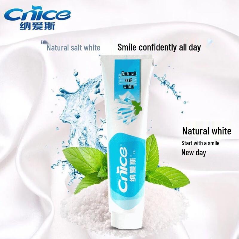 

Nice Natural Salt Whitening Toothpaste
