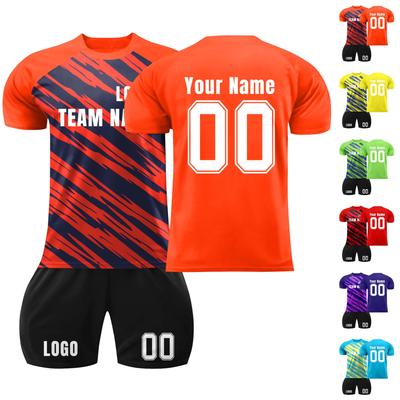 Personalised Shirts Kit Mens Girls With Name Number Custom Football Jerseys For Boys Training Suit