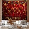 1pc Merry Christmas Tapestry, Happy New Year Blessings Poster Decoration Background Wall Hanging Decoration Tapestry