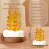 Sandalwood Air Cushion Massage Comb for Home Use - Fluffy Top, Large Board Design