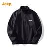 Men's Spring Half-Zip Stand-Up Collar Pullover