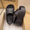 Women's Summer Thick-Soled Height-Boosting Flip-Flops – Ultra-Light, Soft EVA Versatile Slippers