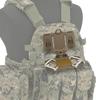 Tactical Vest Mobile Phone Stand Military Fan Chest Molle Mounted Outdoor Field Hanging Front Board Folding Navigation