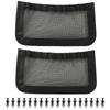 2pcs Backrest Rear Storage Nets For Can-Am Defender MAX HD7 HD8 HD9