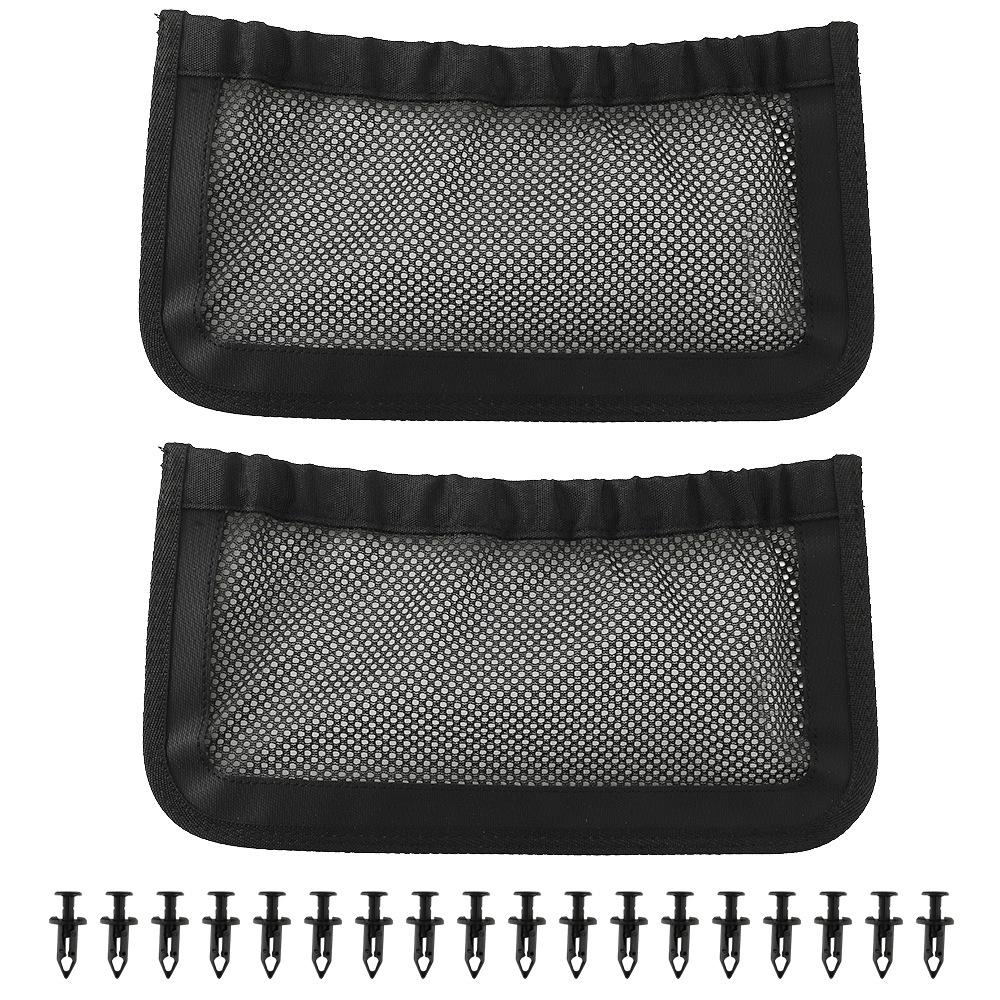 2pcs Backrest Rear Storage Nets For Can-Am Defender MAX HD7 HD8 HD9