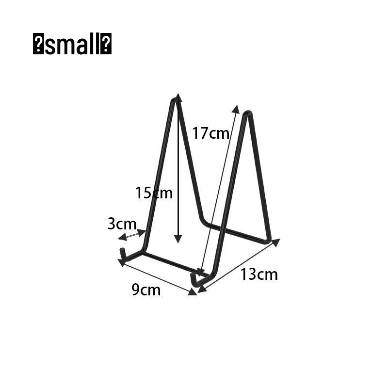 Vertical Glass Photo Frame Stand for Desk and Floor