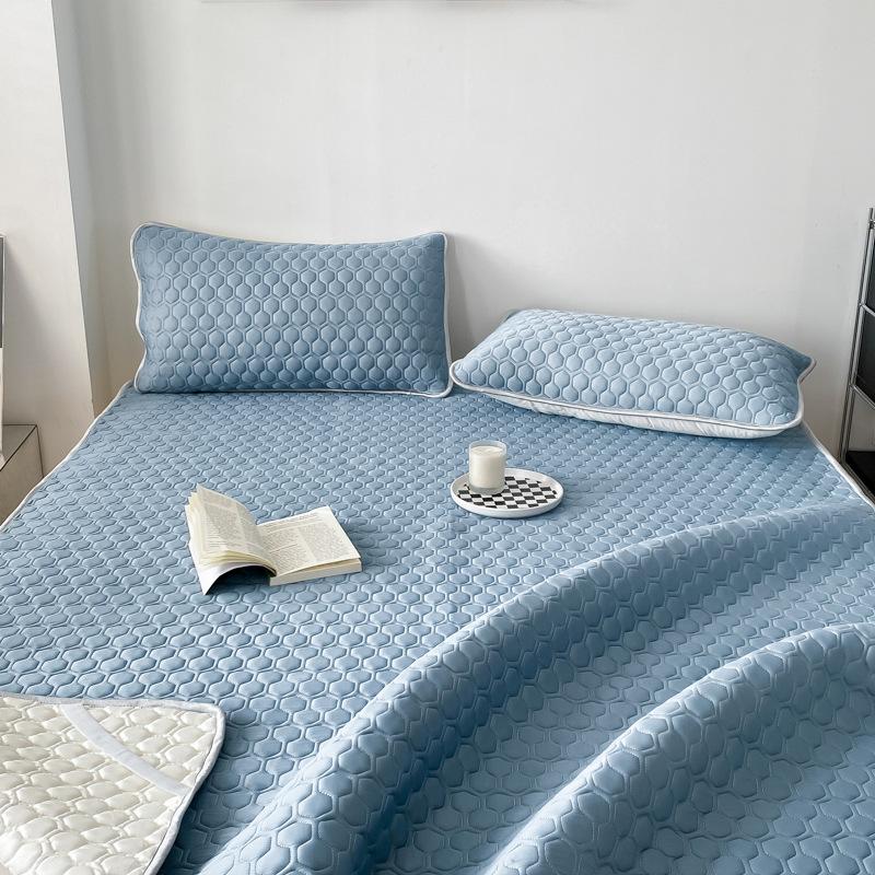 Summer Latex Cool Mat Soft Mat Bed Sheet Baby Washable Student Dormitory Single And Double Mattress Cover