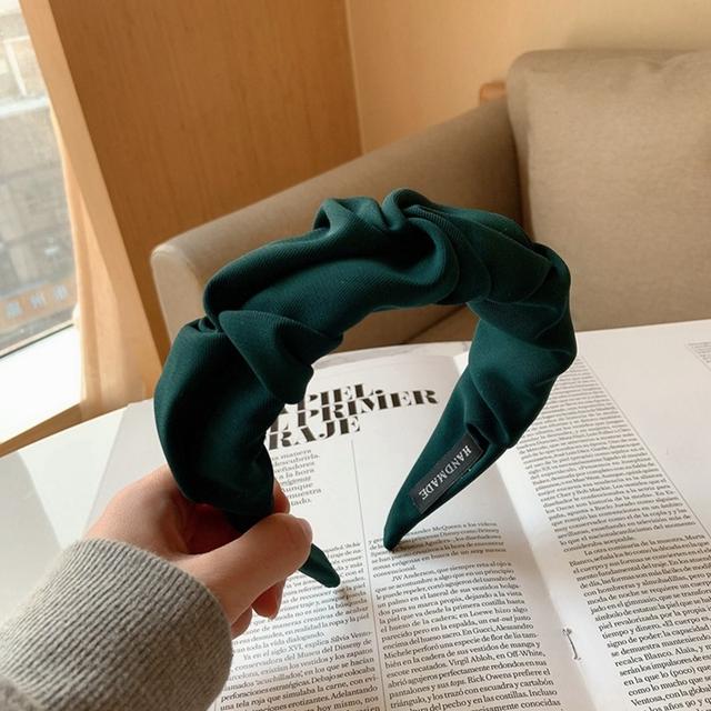 2023 Modieuze haarbanden met bloemenmotief voor vrouwen en meisjes, effen kleuren, designer brede haarbanden, haaraccessoires, hoofddeksels