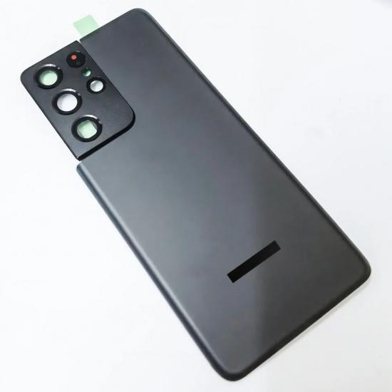 OEM Original Back Cover for SAMSUNG S22 S21 S20 Ultra/S21 Plus/Note 20 Ultra Back Glass Housing Bezel with Camera Lens&amp;Adhesive