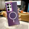 Luxury Laser Protective Magnetic Phone Case For Samsung S25 S23 S24 Ultra S22 Plus S21 FE Note 20 A55 A54 A53 For Magsafe Cover