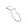 Summer Color Crystal Beaded Necklace Women'S Light Luxury Premium Design Niche Temperament Clavicle Chain Neck Chain