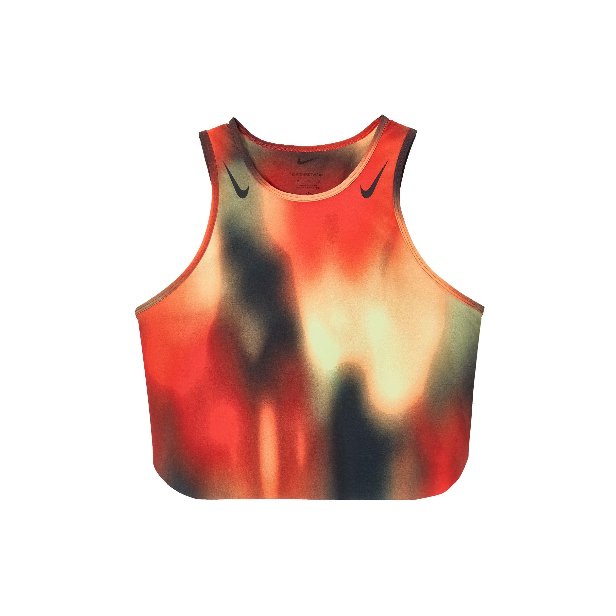 

Nike Aeroswift Dri-Fit Comfortable Casual Fashion Versatile Sports Vest Women Tops Light-Lemon-Yellow IB1095-736 M