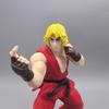 17CM Anime Street Fighter Fighting Game Action Figure Ken Masters Hoshi Ryu PVC Kawaii Toys Dolls Room Decor Gift For Boys
