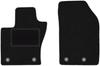 Black Front Floor Mats For: Fiat 500X II Crossover (2018-)