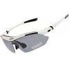 Rockbros 10002 White Polarized Cycling Glasses