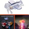 Wind-Powered Rotatable Airplane LED Light Car Motorcycle Decorations LED Warning Flashing Lights Car Styling Interior Ornaments