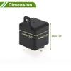2 Pins 12V 100A Auto Relay Multi Purpose Waterproof Car Relay 1 Set Latching Relay